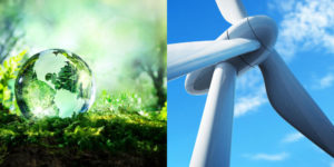 turbines producing sustainable energy